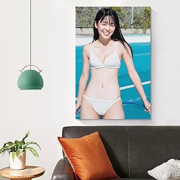 Amazon.co.jp: 松島かのんポスター壁の絵清純巨乳ビキニ水着下着